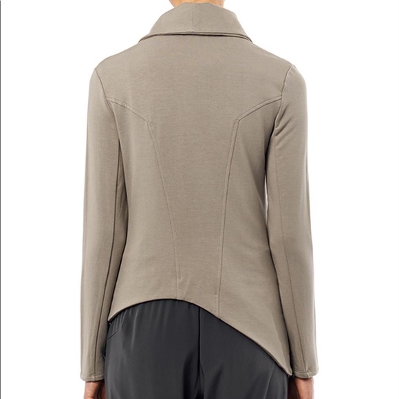 Helmut Lang Jersey Biker Jacket - Picture 4 of 13